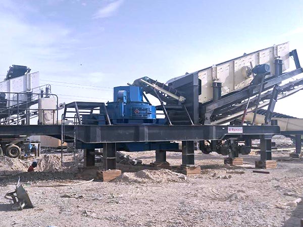 時產(chǎn)200噸的移動造砂機(jī)如何配置？多少錢一臺？