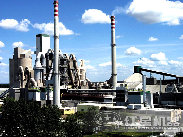 水泥生產(chǎn)現(xiàn)場(chǎng)圖