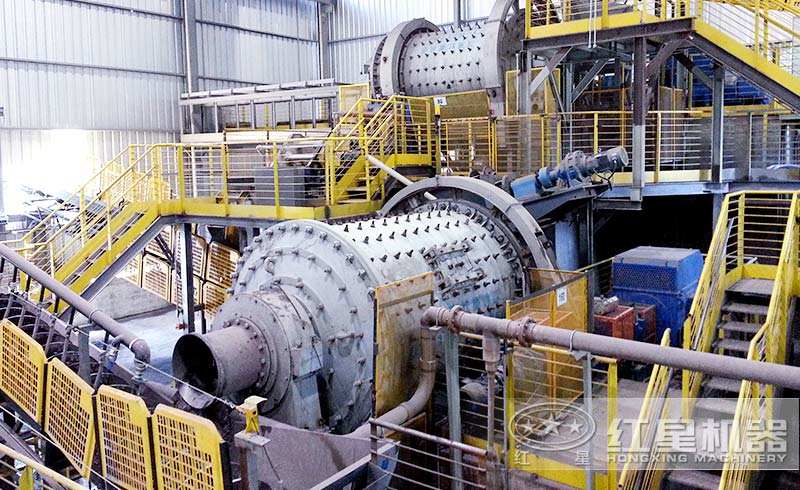 赤鐵礦選礦作業(yè)現(xiàn)場