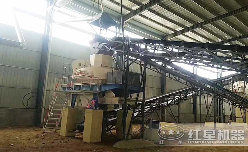 尾礦制砂作業(yè)現(xiàn)場(chǎng)