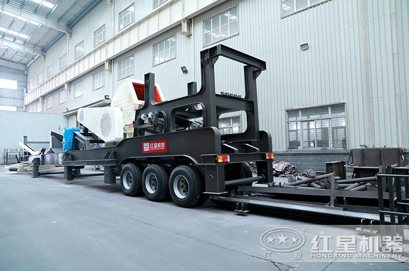 移動(dòng)破碎機(jī)配置效率高的生產(chǎn)線