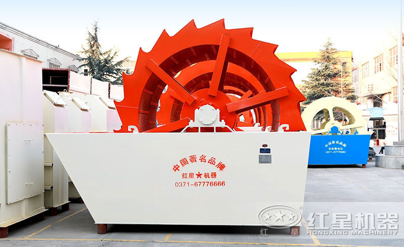 時產200噸的洗石機