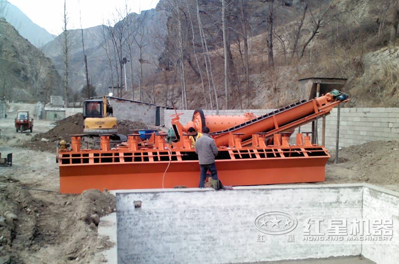 浮選作業(yè)現(xiàn)場