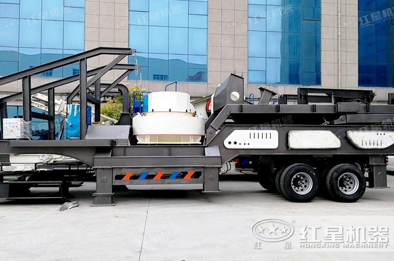 功能先進(jìn)的移動式制砂機(jī)